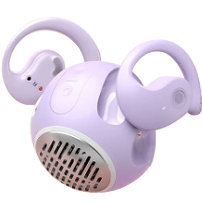 2-in-1 Wireless Mini Small Speaker Open Ear Hook Earphones